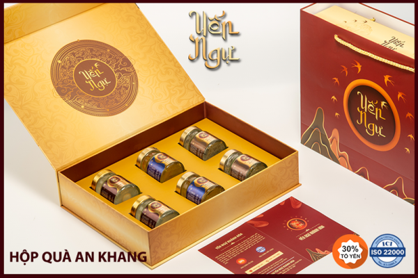 Hộp quà yến chưng An Khang