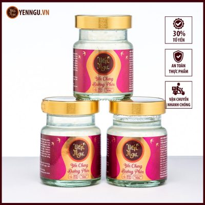 Yến chưng đường phèn